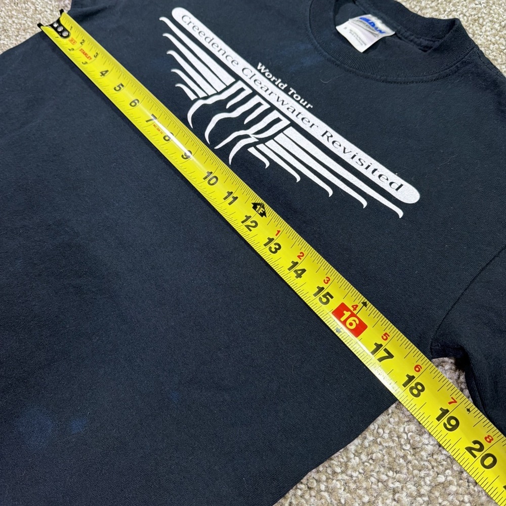 Vintage Creedence Clearwater Revival Shirt Black Small Free Bird - Picture 6 of 7